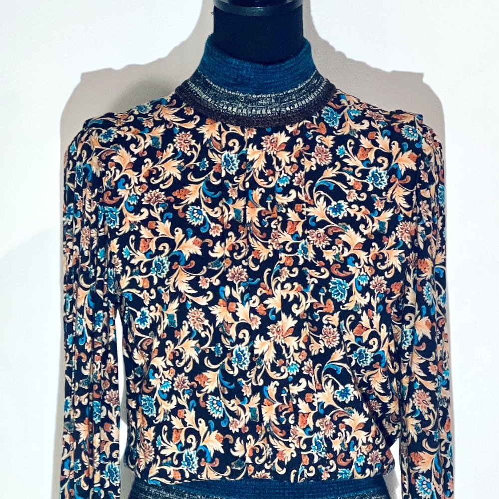 Vintage 1970's Leslie Fay Collection Blouse